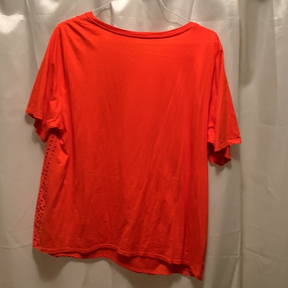 Ava Viv Womens orange 2x top - Picture 5 of 5